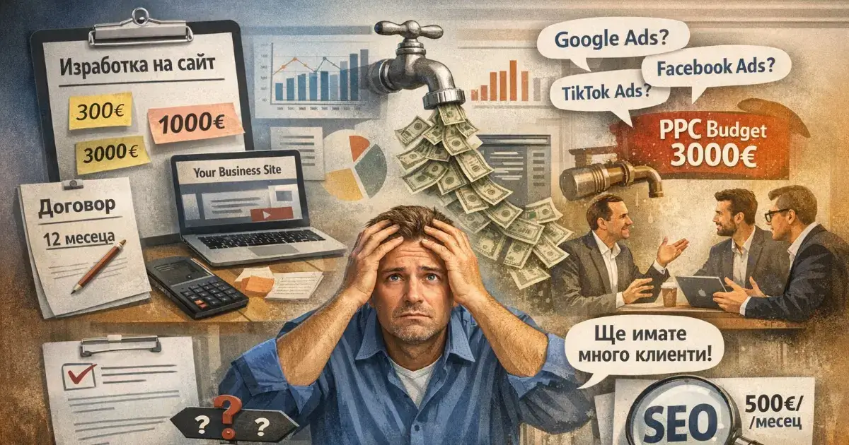 Изработка на сайт и реклама в Google Ads