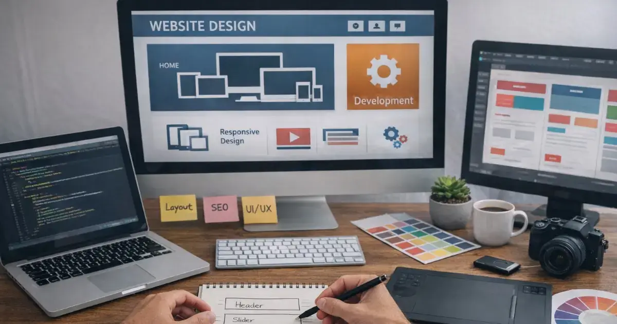 Изработка на уебсайт — стъпки, технологии и цена